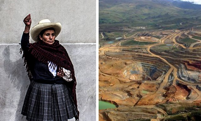 Campesina se enfrenta a la minera Newmont en EE.UU. por abusos en Yanacocha
