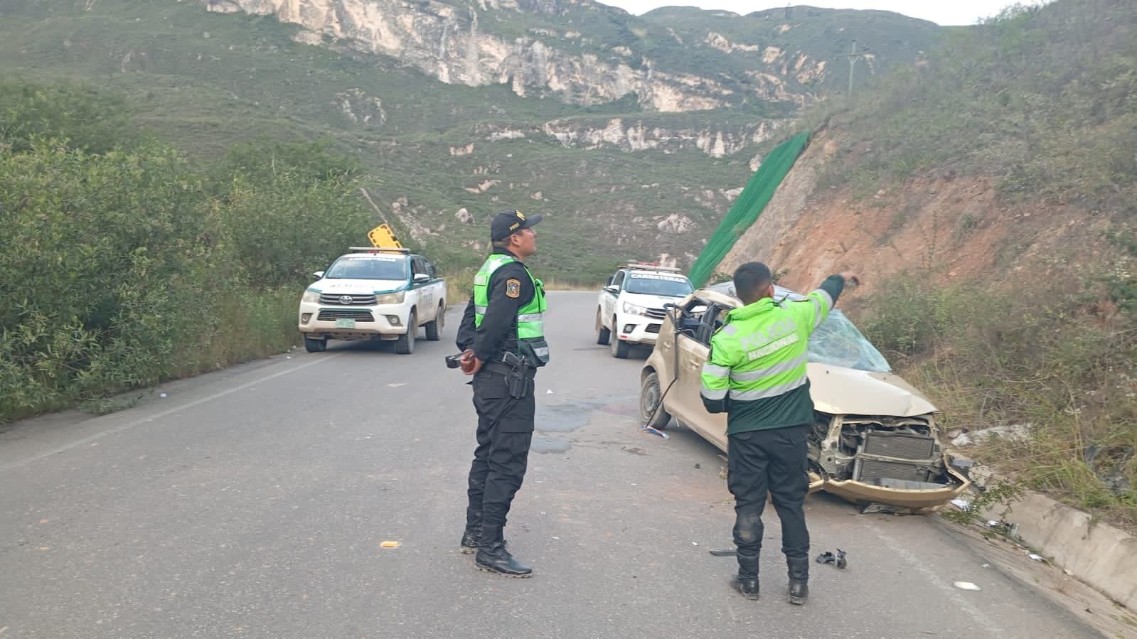 Accidente en carretera Chachapoyas–Luya deja heridos y pone en evidencia el abandono del mantenimiento vial