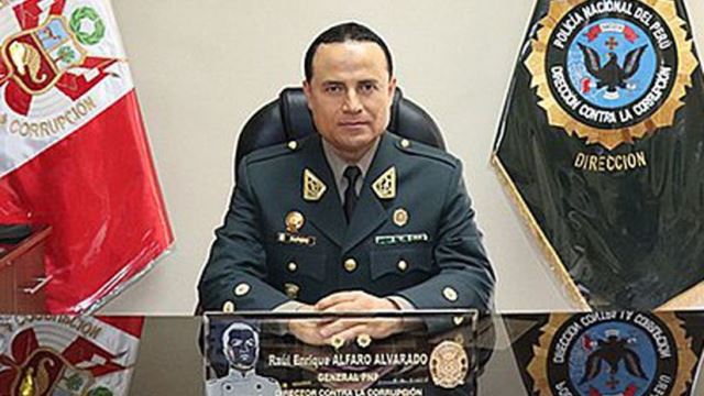 El Gobierno designÃ³ al teniente general RaÃºl Alfaro Alvarado como nuevo comandante general de la PNP