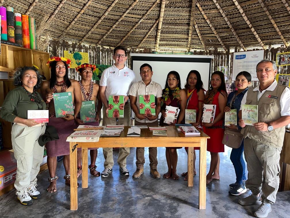 Ministerio de Cultura fortalece compromisos con comunidades Awajún del Alto Mayo en San Martín