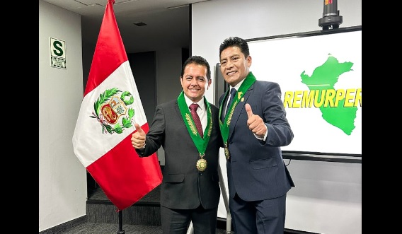 Alcalde de Luya-Lámud, Amílcar Díaz Mendoza, asume cargo clave en REMURPERÚ