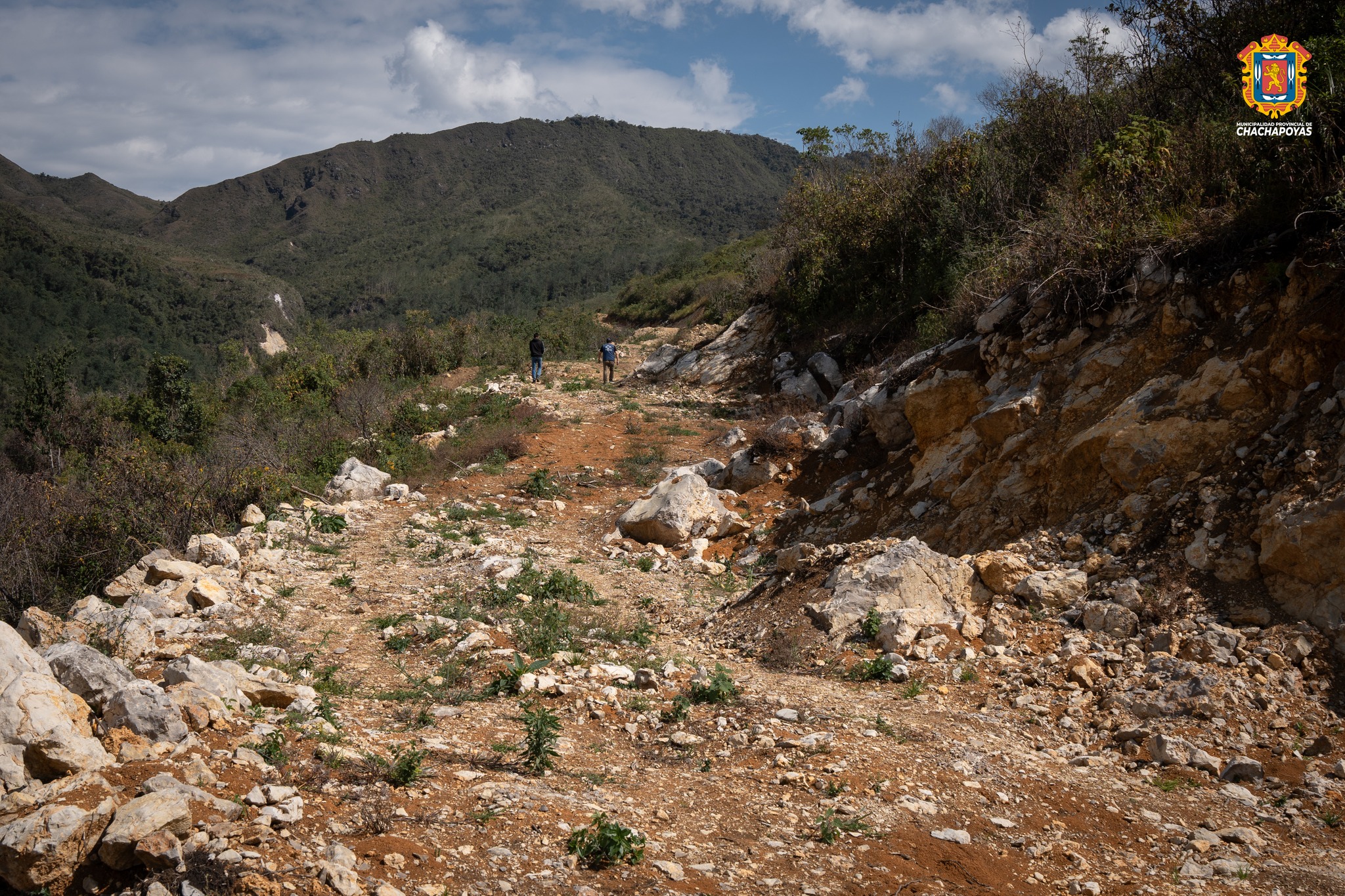 Chachapoyas: Reinicio de obra de la carretera Cuelcho - Chiliquin