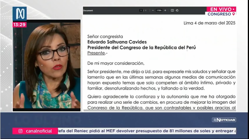 Alejandra Aramayo deja el cargo de jefa de comunicaciones