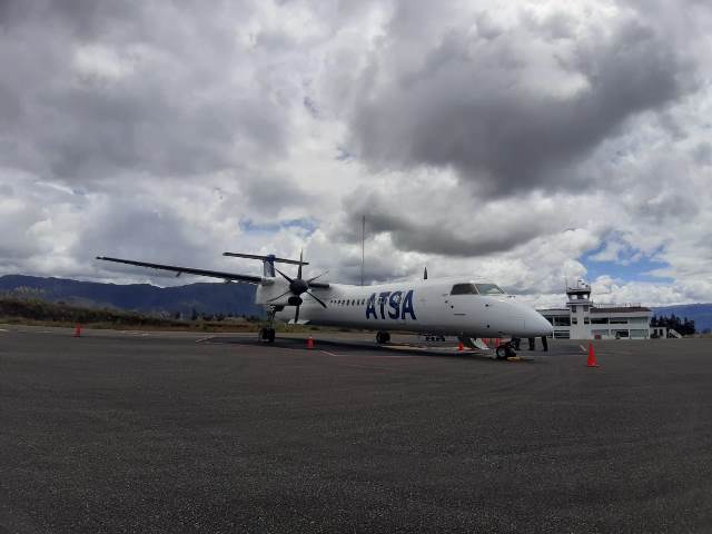 ATSA RealizÃ³ vuelo de â€˜CertificaciÃ³nâ€™ en la ruta Chachapoyas con aviÃ³n de 76 pasajeros