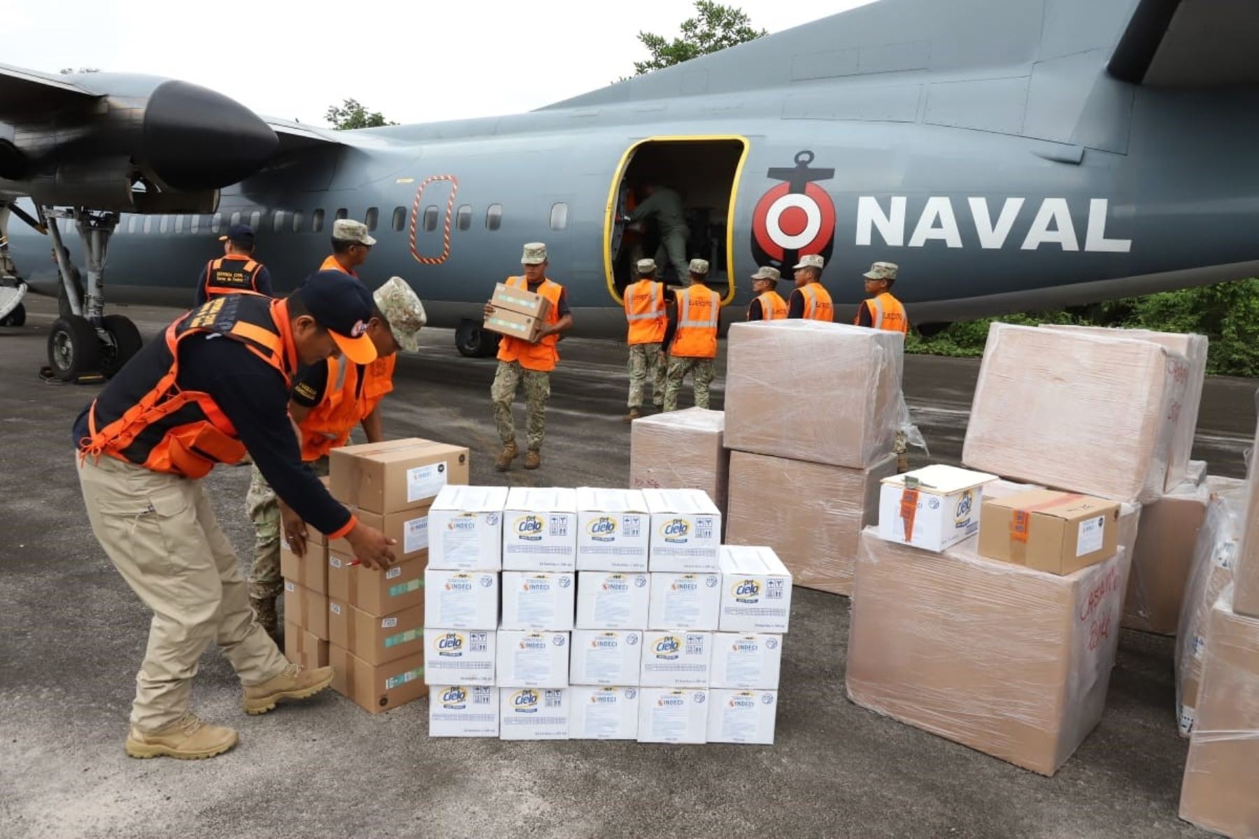 Lluvias en Amazonas: Indeci movilizó más de 12 toneladas de ayuda humanitaria