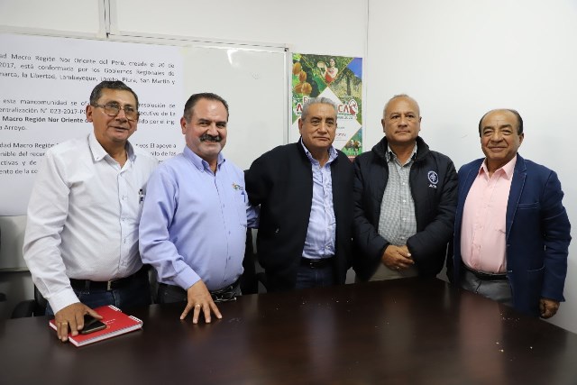 GOREA se compromete fortalecer Mancomunidad Macro Región Nor Oriente del Perú