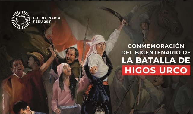 Este 12 de junio se rendirá homenaje al pueblo chachapoyano en bicentenario de la batalla de Higos Urco 