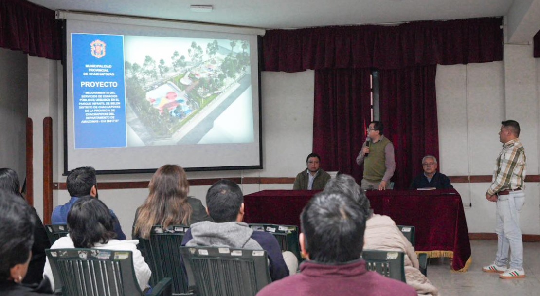 Chachapoyas: Vecinos respaldan mejoras en el Parque Infantil Belén, pero cuestionan falta de socialización previa a su demolición  