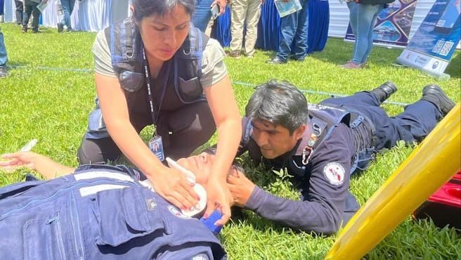 Exigente formación de los brigadistas de primera respuesta en salud del Minsa garantiza atenciones de calidad ante los desastres