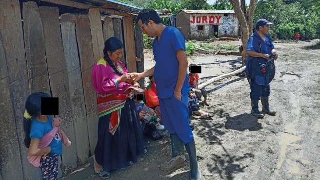 Brigadas de salud asisten a pobladores de Cañaris afectados por recientes lluvias en la sierra de Lambayeque