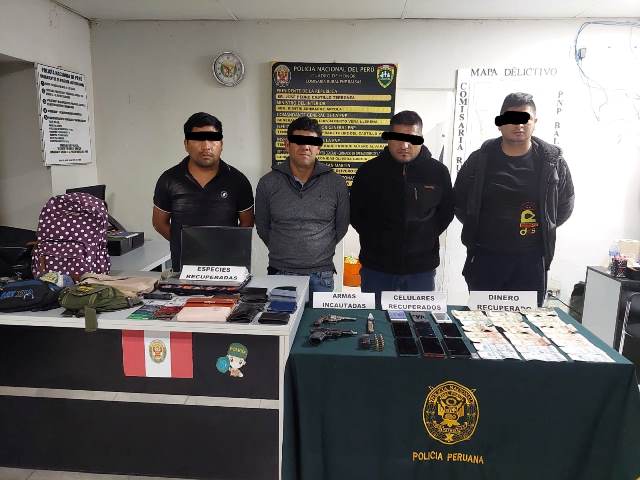 PNP intervienen y capturan a Â«Los malditos de BalsasÂ»