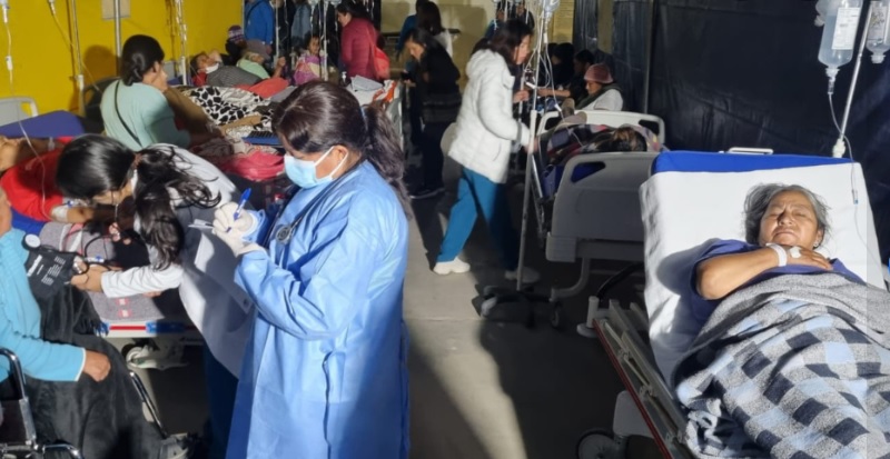 Hospital Regional Virgen de Fátima de Chachapoyas reporta avance en atención a intoxicados de Soloco: 51 dados de alta y 17 en observación