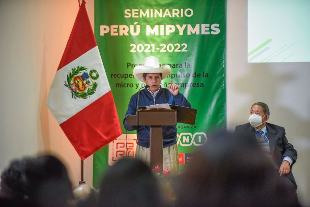 Presidente Castillo: Estado comprará a mypes bienes por S/ 181 millones