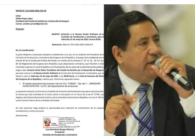 Congreso convoca sesión por retrasos en el Eje Vial III: obra emblemática sigue postergada pese a millonarias pérdidas para el Estado