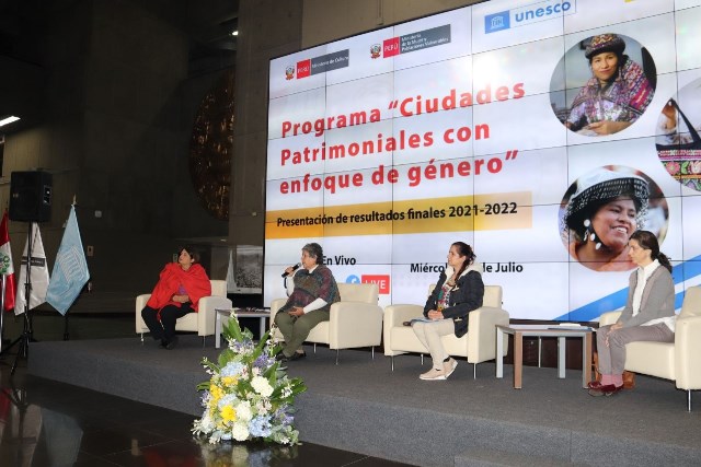 UNESCO Perú benefició a más de 400 gestores culturales del país