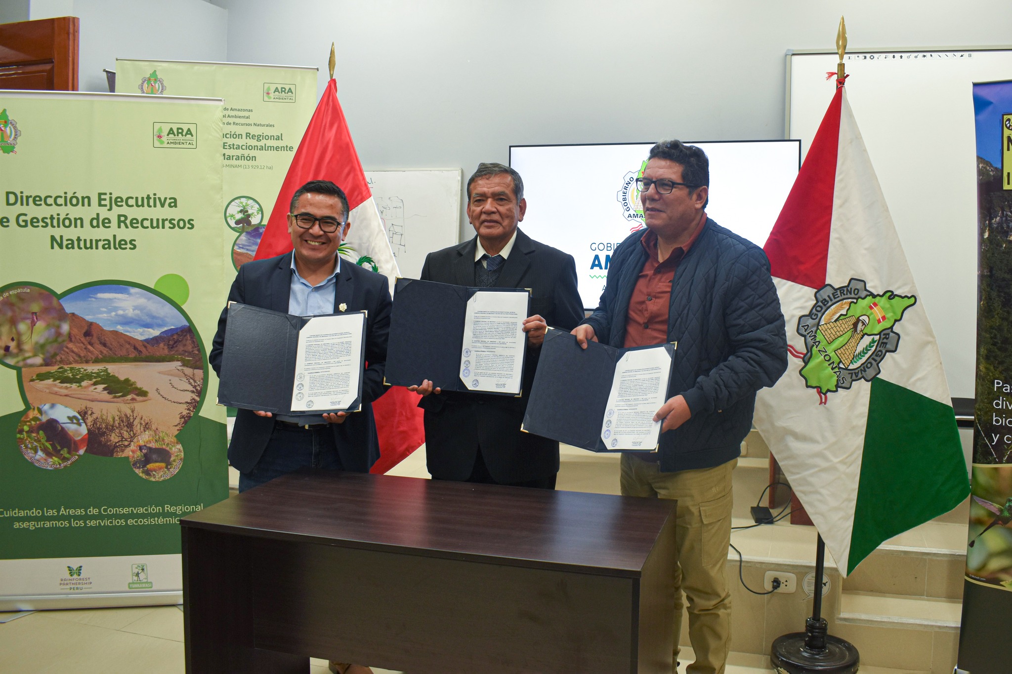 GOREA y NCI suscriben convenio para conservaciÃ³n de la diversidad biolÃ³gica