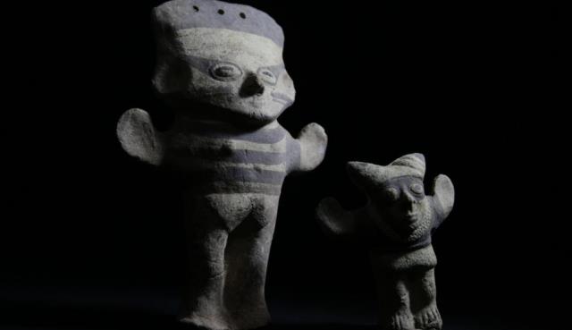 Hallan dos cuchimilcos de unos 700 aÃ±os en tumba de niÃ±o en Puente Piedra