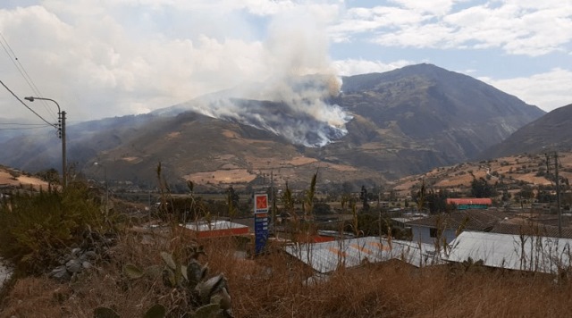ApurÃ­mac: Se registra incendio forestal en Curahuasi