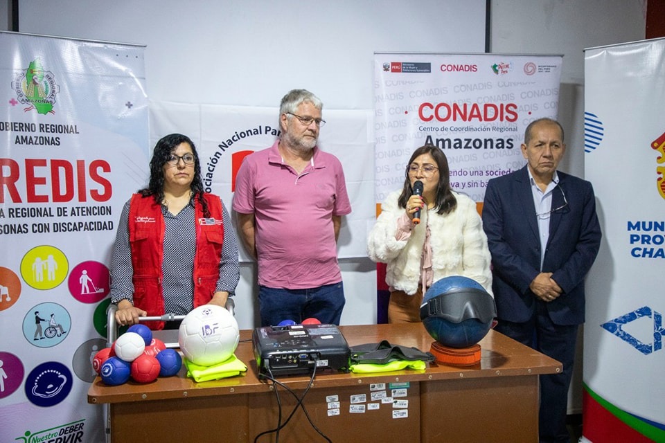 GOREA impulsa la inclusiÃ³n de deportistas paralÃ­mpicos en Amazonas