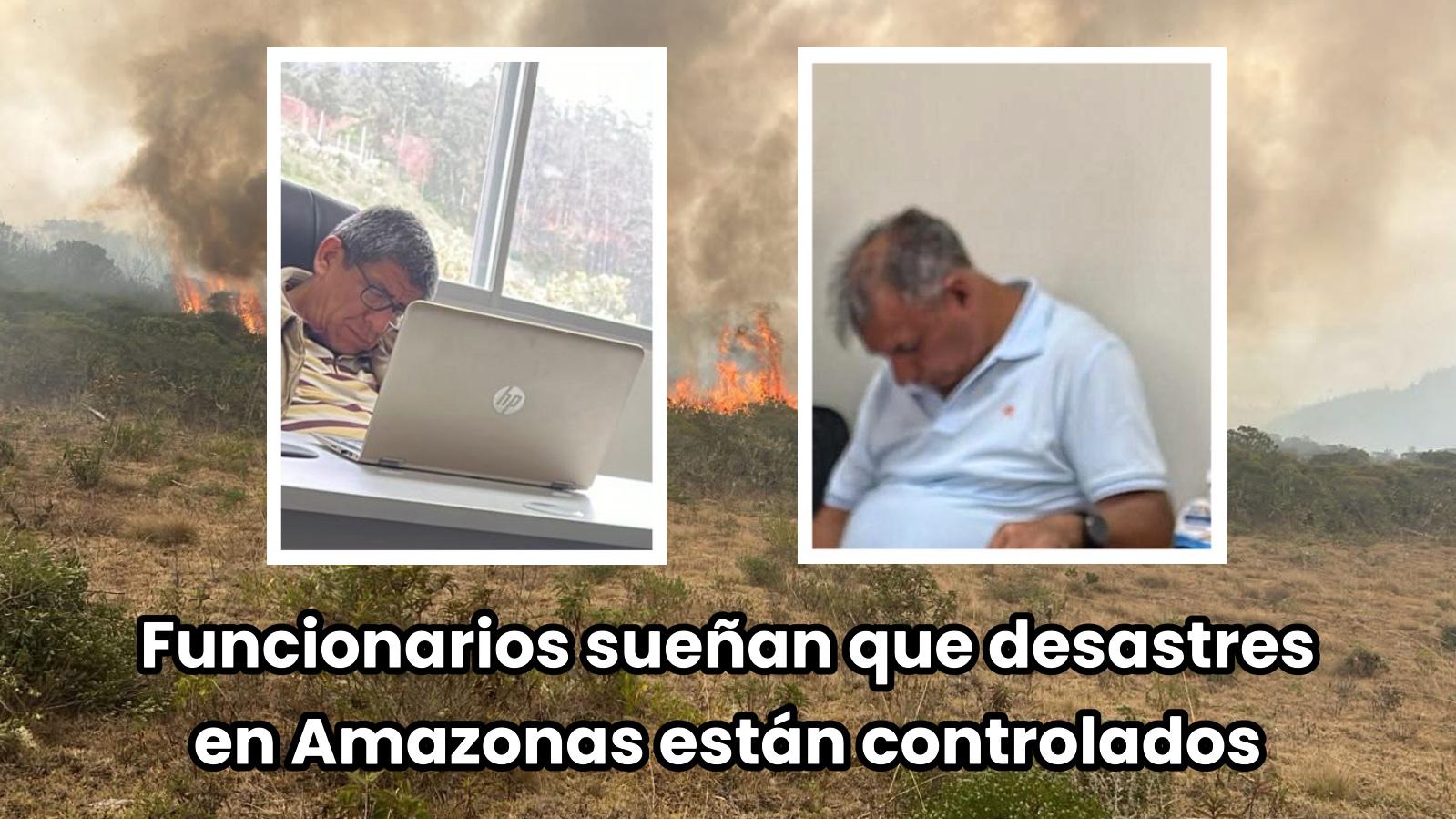 «Mientras los Bomberos Trabajan, las Autoridades Duermen»: Denuncian Falta de Compromiso en la DENAGERD Amazonas