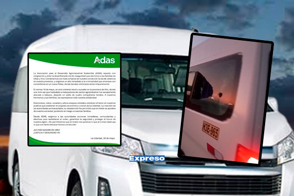 Terror en Virú: acribillan combi repleta de trabajadores de empresa agroindustrial y dejan cuatro heridos