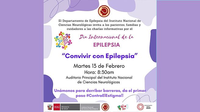 Día Internacional de la Epilepsia: enfermedad neurológica es una de las principales causas de morbilidad en pacientes del INCN