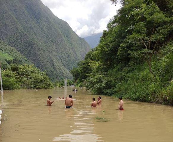 Sismo en Amazonas: evacúan a decenas de personas por el embalsamiento del río Utcubamba