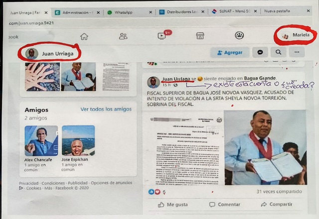 La desafiante e intimidatoria Carta Notarial de JosÃ© Felicino Novoa VÃ¡squez a la abogada que lo denunciÃ³ por haber intentado violar a su sobrina S.