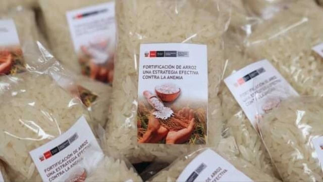 INS promueve consumo de arroz fortificado para prevenir la anemia y la deficiencia de micronutrientes en niños y mujeres fértiles