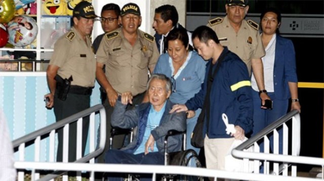 Alberto Fujimori serÃ¡ recluido en penal Barbadillo por orden del INPE