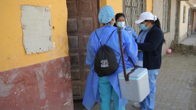 Lambayeque: Geresa inicia vacunación casa por casa contra la COVID-19
