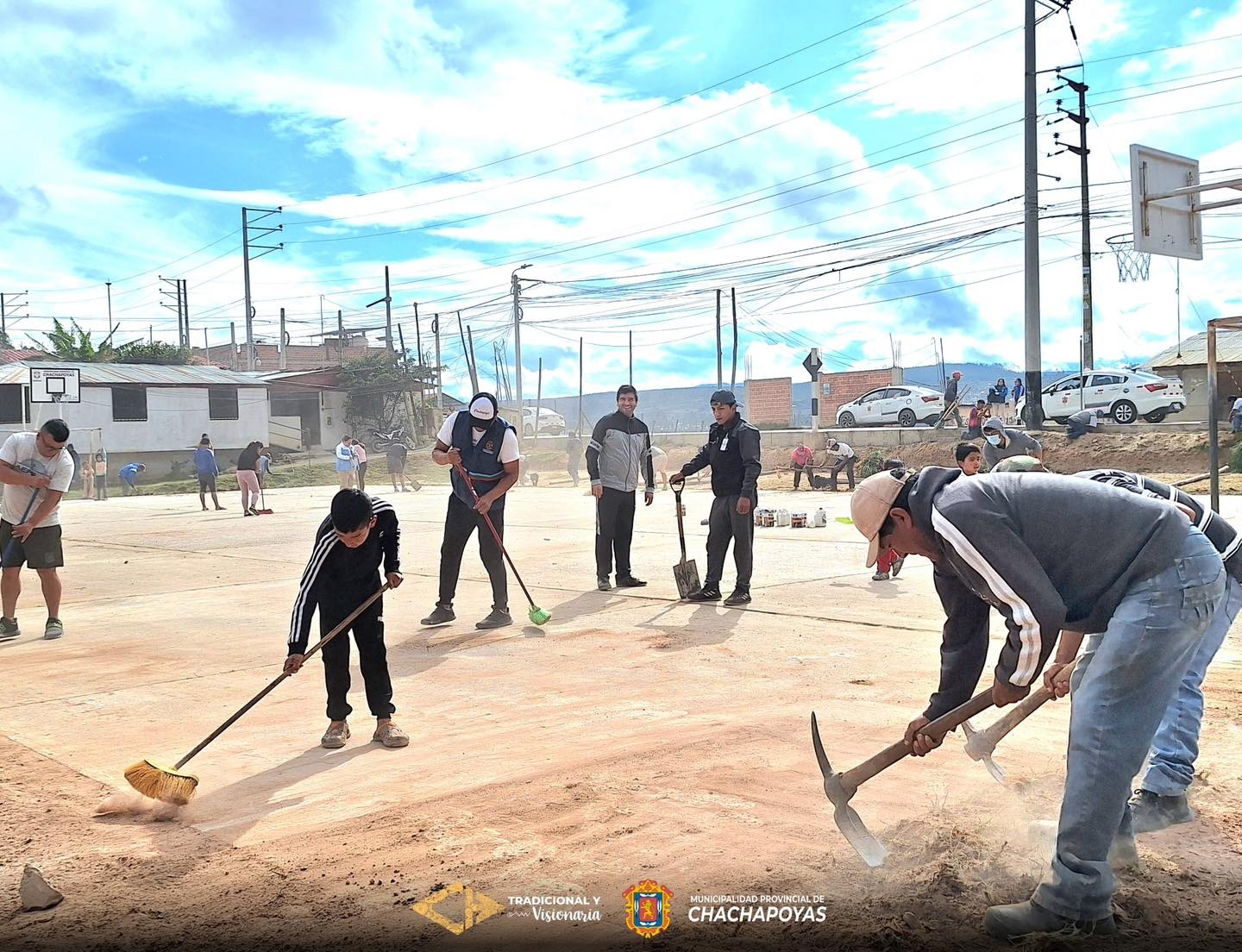 Mejoramiento de Espacio Deportivo de la Guitarrita Inspira a la Comunidad Chachapoyana