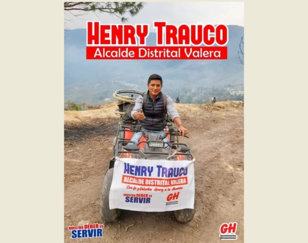 Soy Henry Trauco Tomanguilla y postulo a la municipalidad del distrito de Valera en BongarÃ¡