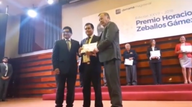 Premio Horacio Zeballos Gámez 2018 (video)