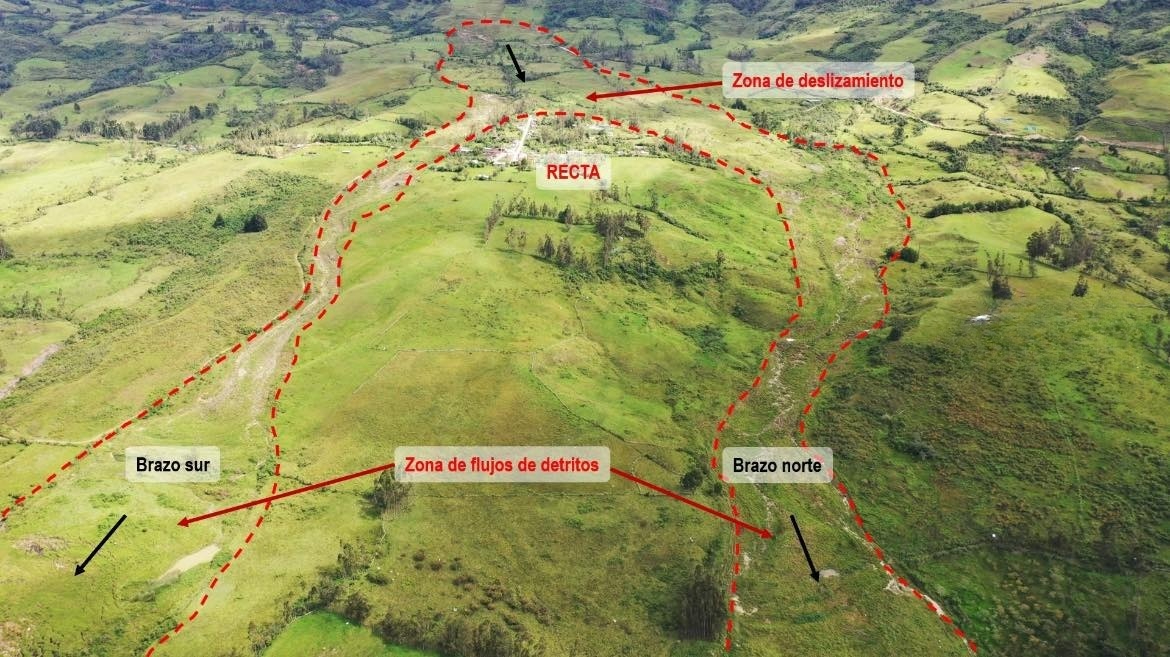 Ingemmet advierte deslizamiento e inundación en el río Imasa: lluvias aumentarían el riesgo 