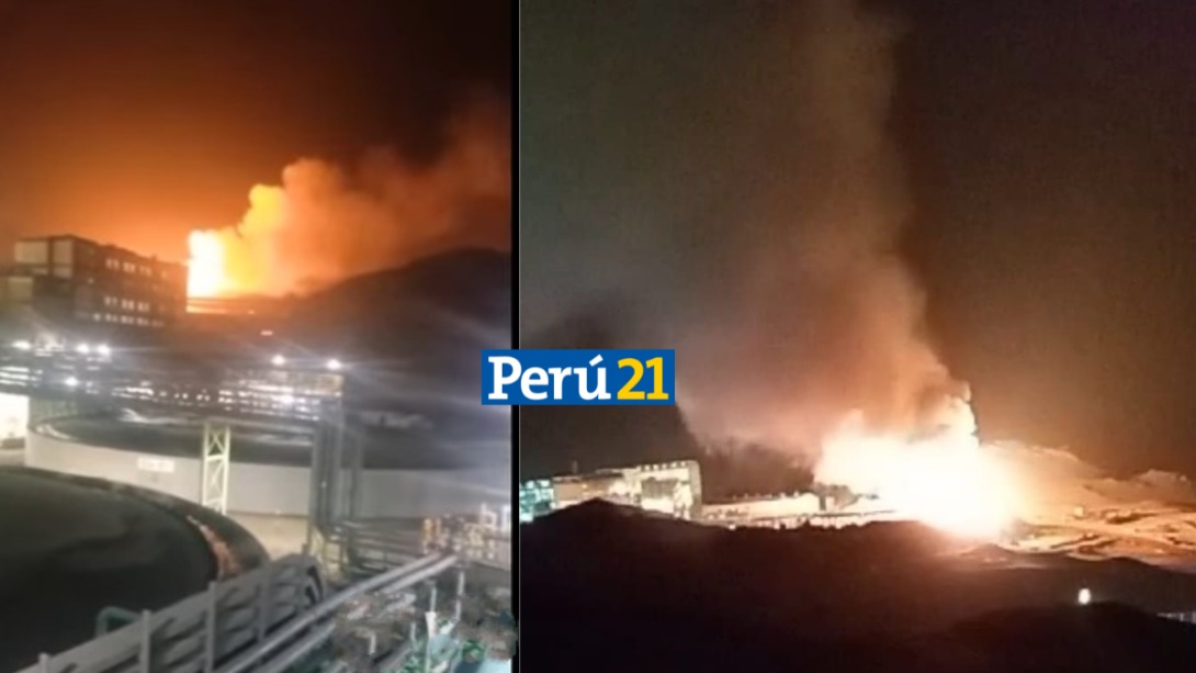 Alarma en Shougang Hierro Perú: Incendio y explosiones sacuden la planta en Marcona