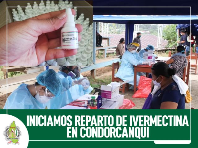 Pobladores de Condorcanqui empiezan a recibir Ivermectina que se produce en la región    