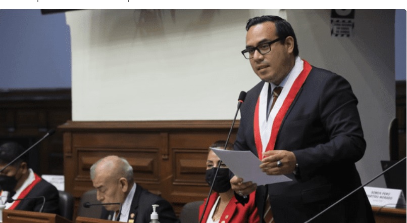 José Jerí, congresista de Somos Perú, es implicado en denuncia por caso de violación sexual