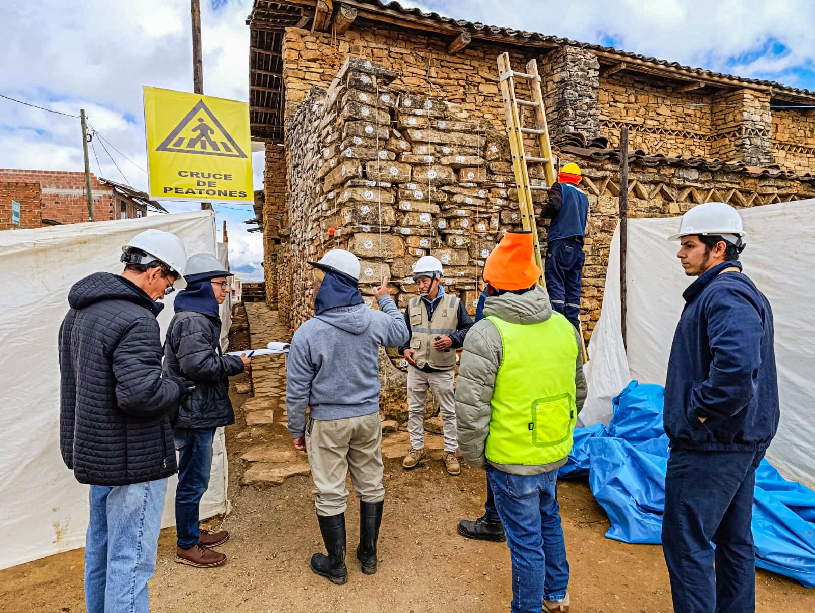 DirecciÃ³n Desconcentrada de Cultura Amazonas Supervisa Avance de RestauraciÃ³n de la Iglesia de La Jalca Grande