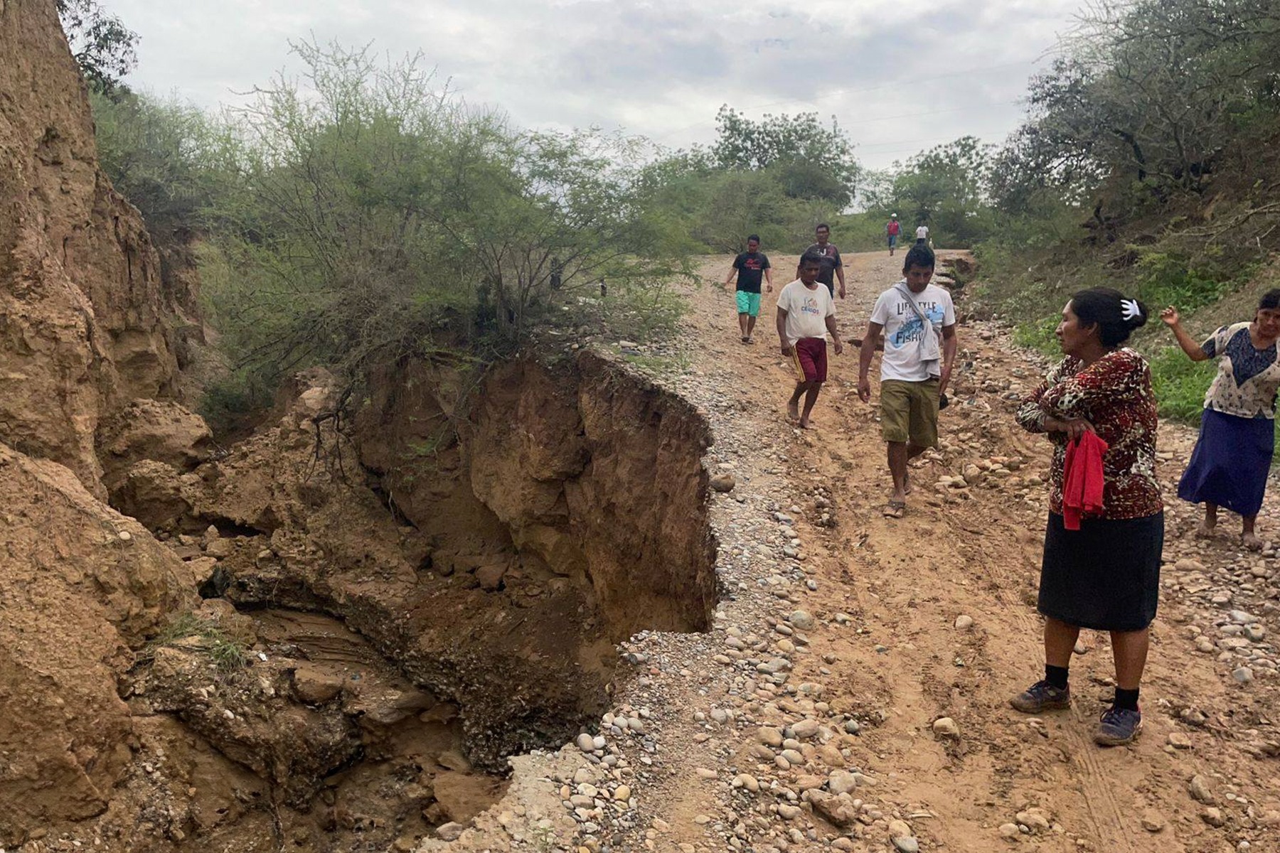 Falta de prevención agrava impacto de lluvias en Amazonas: carreteras bloqueadas y viviendas inundadas  