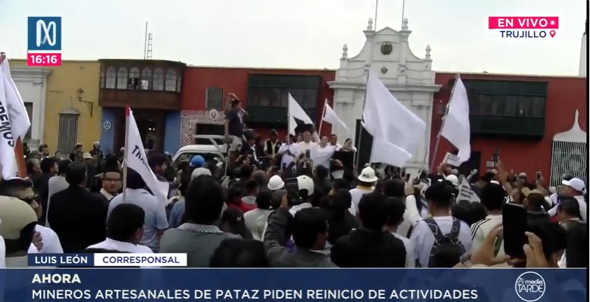 Marcha en Trujillo: Miles piden seguridad y reactivación minera