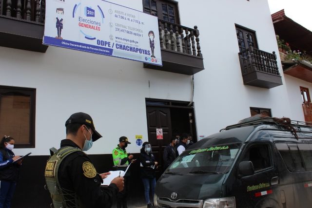 ODPE Chachapoyas iniciÃ³ el despliegue del material electoral a los distritos