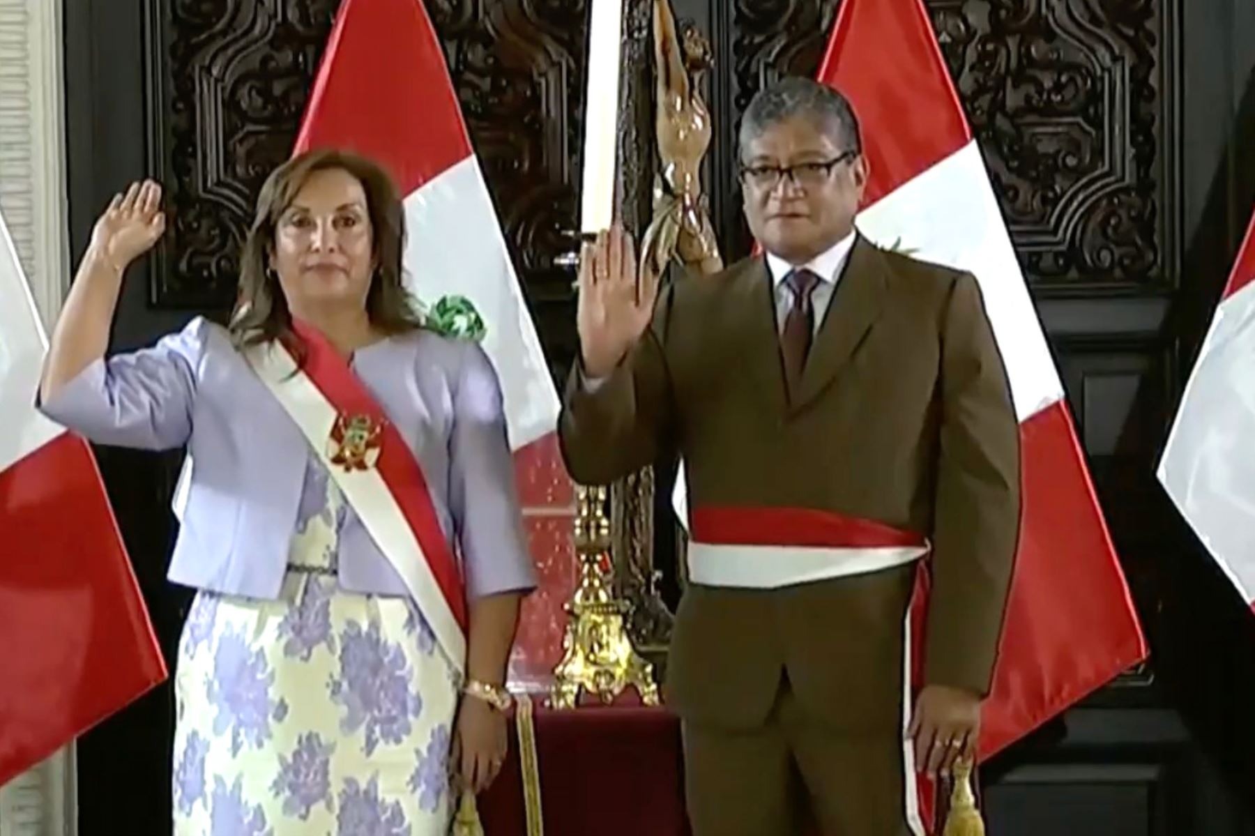 Juan Enrique Alcántara Medrano jura como nuevo ministro de Justicia y Derechos Humanos