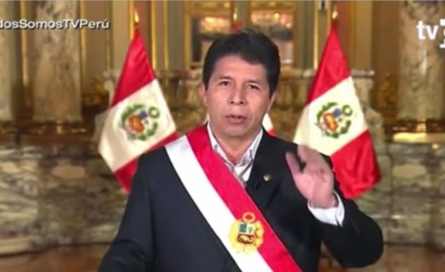 Presidente Pedro Castillo: «Palacio de Gobierno una vez más ha sido violentado con un allanamiento ilegal»