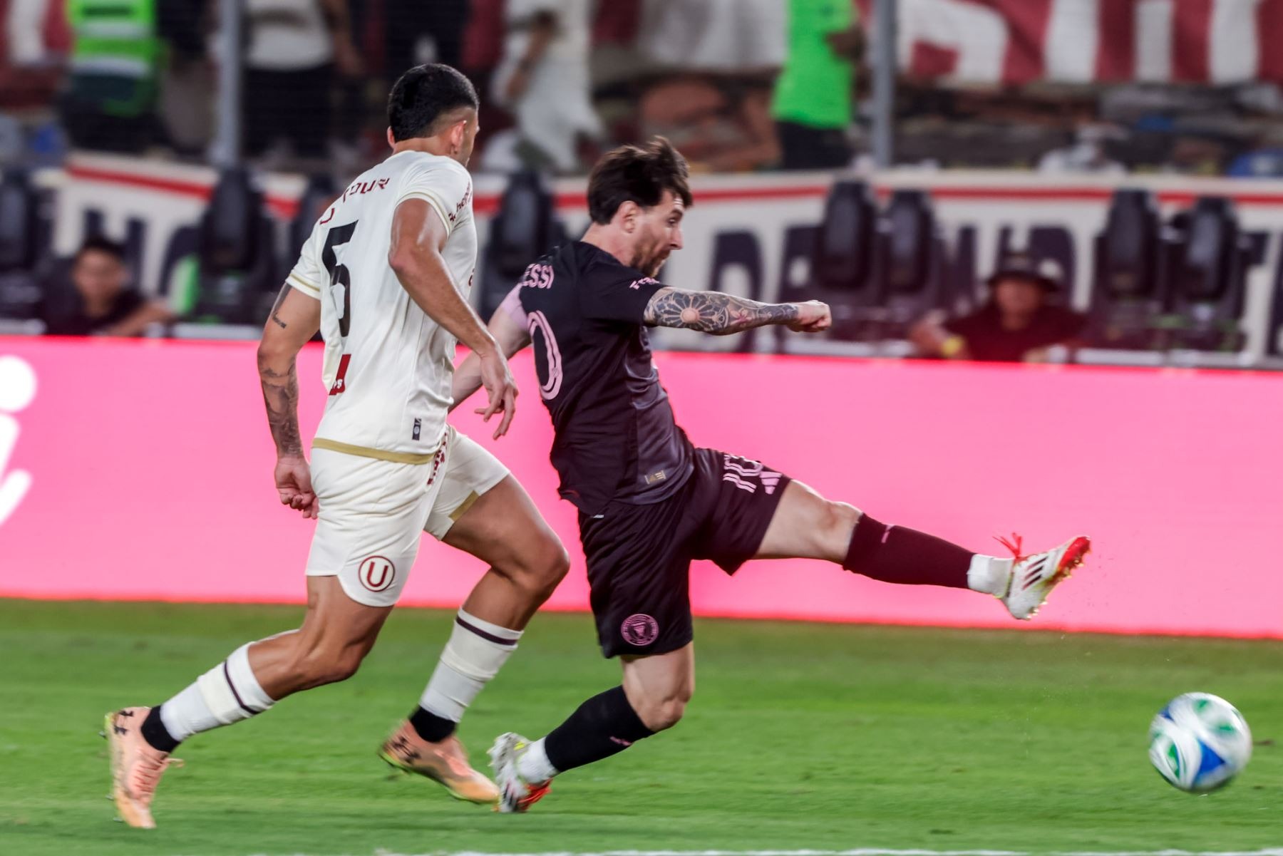 Universitario cayó 5-4 por penales ante el Inter Miami de Messi