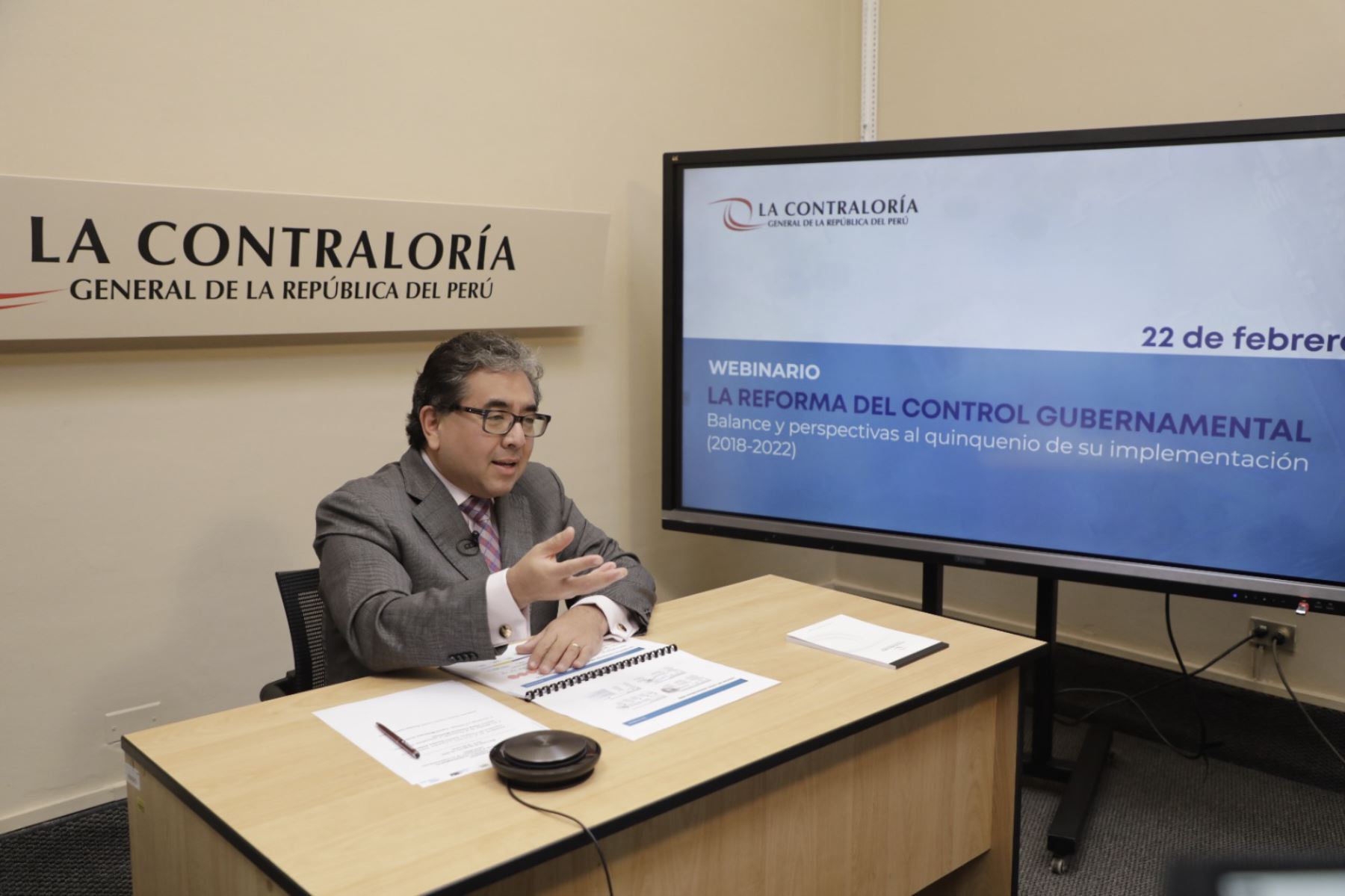 Contralor: al menos el 1% del presupuesto de entidades debe ir a obras de prevenciÃ³n