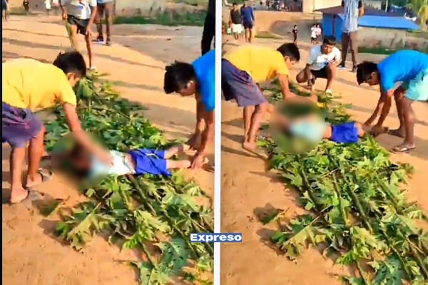 Ministerio de la Mujer condena maltrato infantil en Bagua: niÃ±os castigados con plantas de ortiga