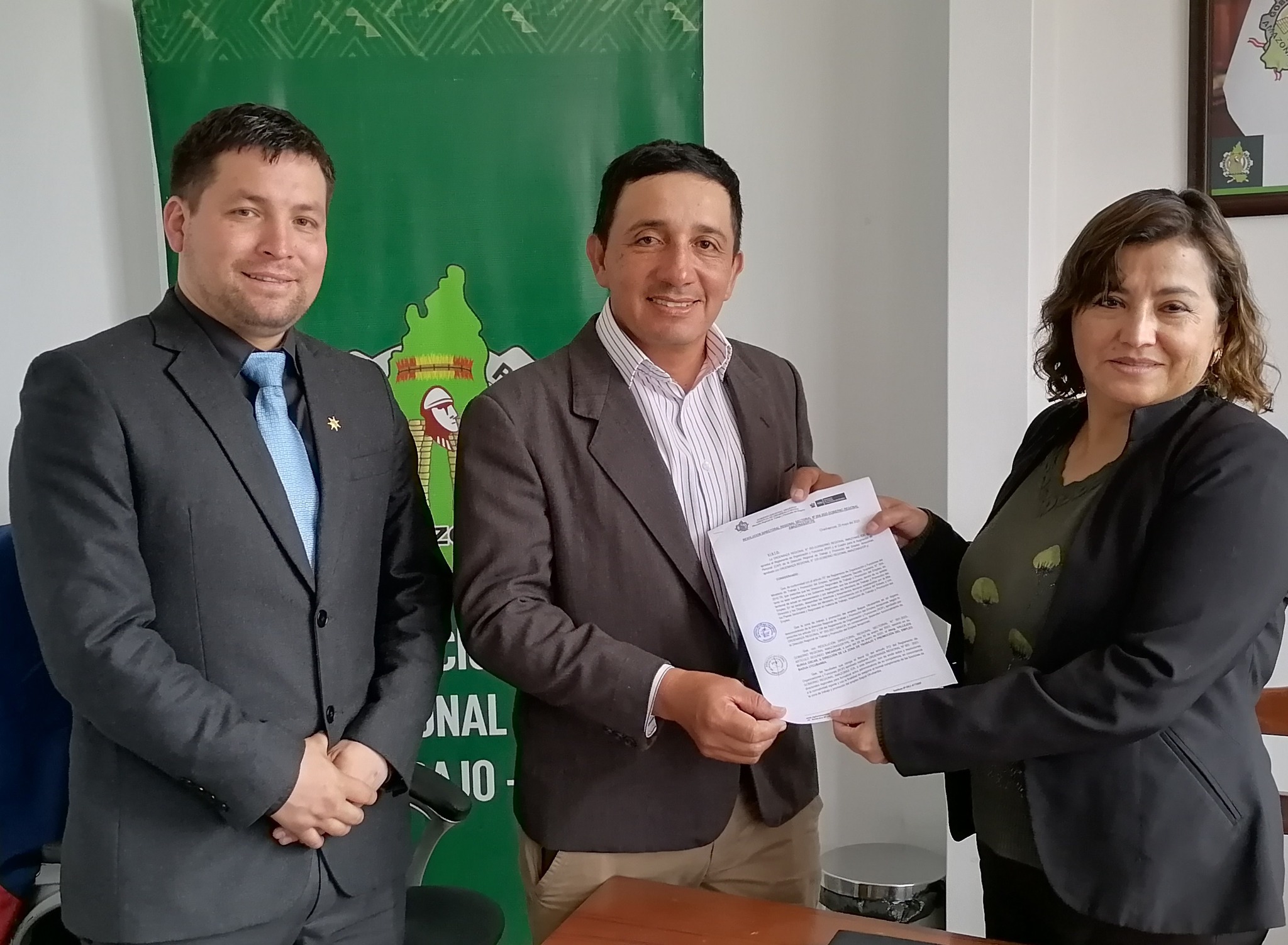 Nixon Mendoza Ramos asume la dirección de la Zona de Trabajo y Promoción del Empleo en Utcubamba