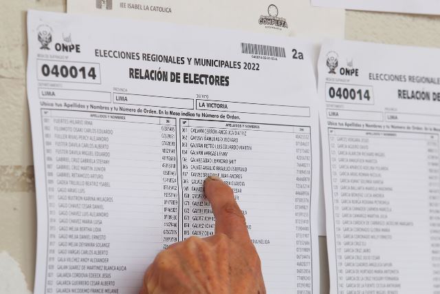Elecciones 2022: Â¿no votaste en elecciones? Conoce cÃ³mo pedir una dispensa o justificaciÃ³n