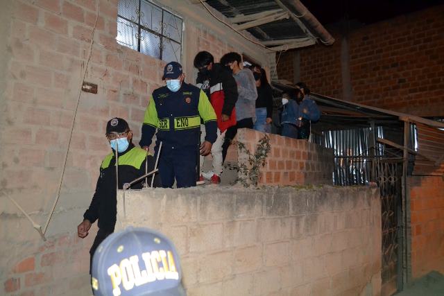 Durante inmovilización social: Policía Nacional y Serenazgo detienen a menores de edad 